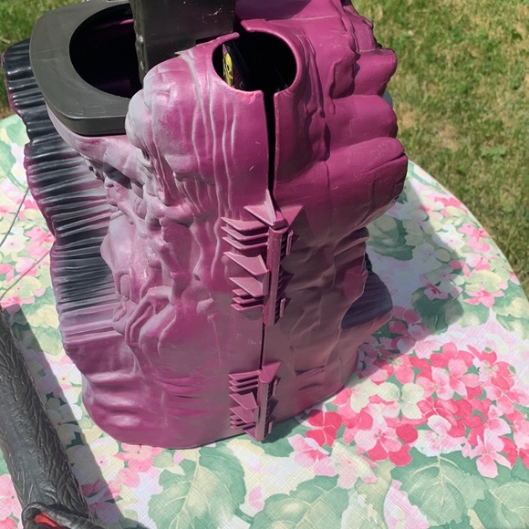 Vintage He-Man Snake Mountain Toy c. 1983 with Microphone Rare - Picture 10 of 11